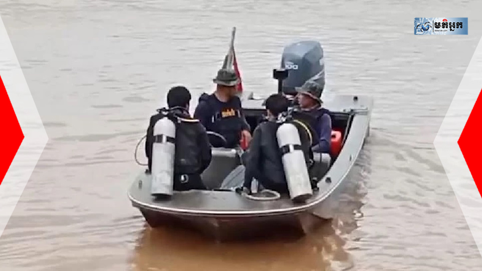 ទាហានថៃជួបស៊យ! លិចទូកកណ្តាលទន្លេមេគង្គ បាត់ខ្លួនមិនទាន់រកឃើញ